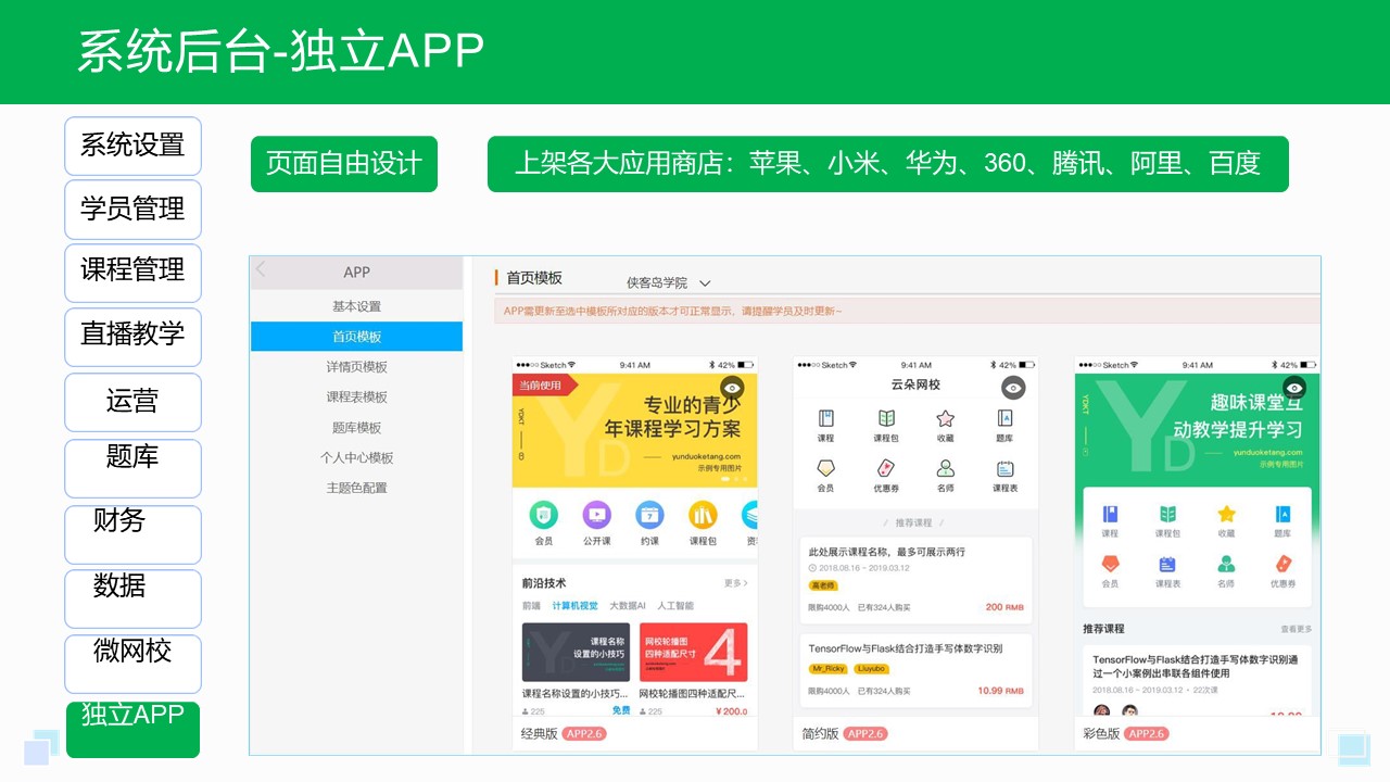 在線教育平臺app有哪些_在線教育類app 在線教育app有哪些 在線教育app開發 在線教育app制作 在線教育app源碼 教育app定制 第1張