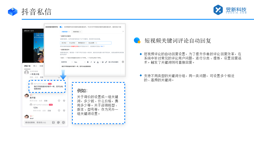 抖音私信怎么設(shè)置自動(dòng)回復(fù)_抖音自動(dòng)私信小店客服軟件 抖音客服系統(tǒng) 私信自動(dòng)回復(fù)機(jī)器人 第2張