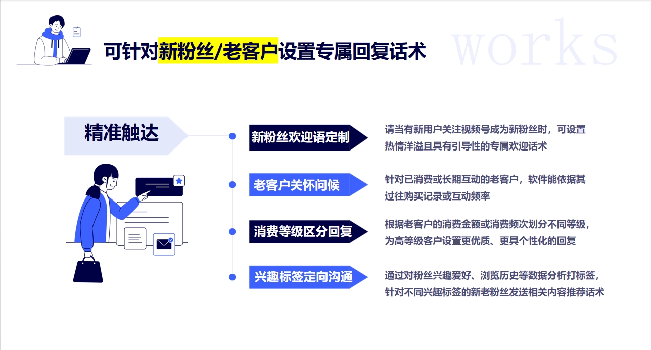 微信視頻號怎么回復私信_優(yōu)化用戶服務體驗的快捷操作方法 視頻號自動回復 自動私信軟件 第4張